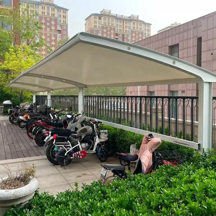 西昌市膜结构电动车棚